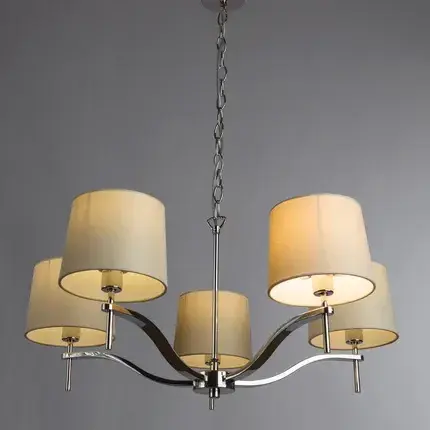 Люстра Divinare 1341/02 LM-5 SOPRANO — хром, ракурс 2