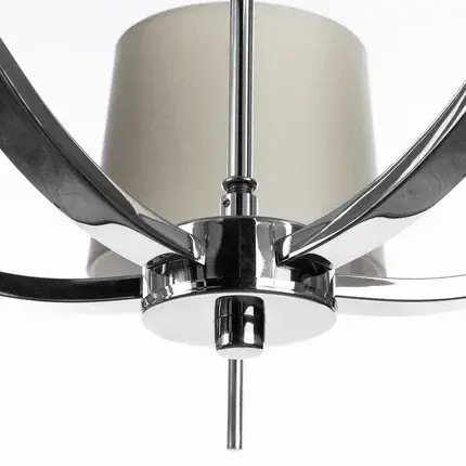 Люстра Divinare 1341/02 LM-5 SOPRANO — хром, ракурс 4