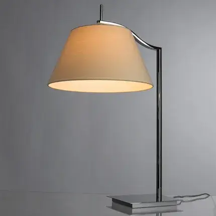 Настольная лампа Divinare 1341/02 TL-1 SOPRANO — хром, ракурс 2