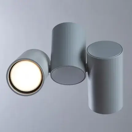 Точечный светильник Divinare 1354/05 PL-2 GAVROCHE — серый, ракурс 2