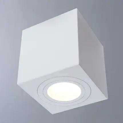 Точечный светильник Divinare 1461/03 PL-1 GALOPIN — белый, ракурс 2
