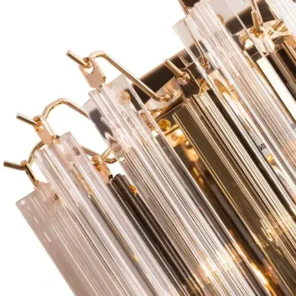 Бра Divinare 1683/01 AP-1 FRIZZANTE — золотой, ракурс 4
