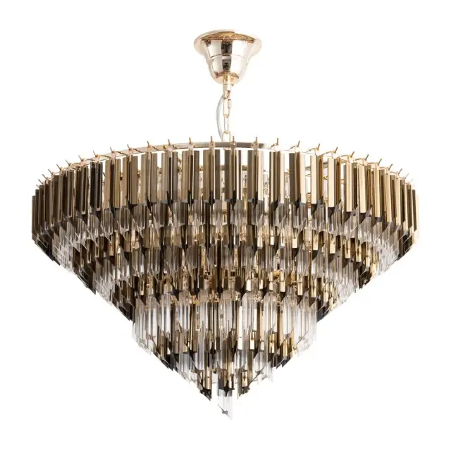 Люстра Divinare 1683/01 LM-10 FRIZZANTE — золотой