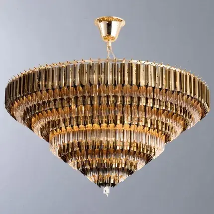 Люстра Divinare 1683/01 LM-16 FRIZZANTE — золотой, ракурс 2
