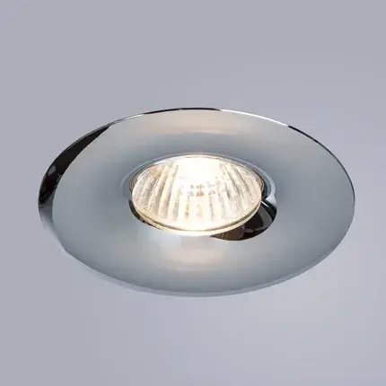 Точечный светильник Divinare 1765/02 PL-1 SCIUSCIÀ — хром, ракурс 2