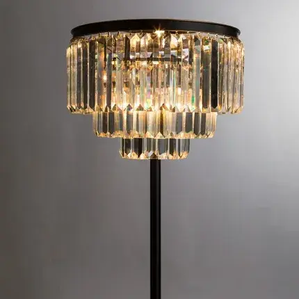 Торшер Divinare 3001/01 PN-6 NOVA — черный, ракурс 2