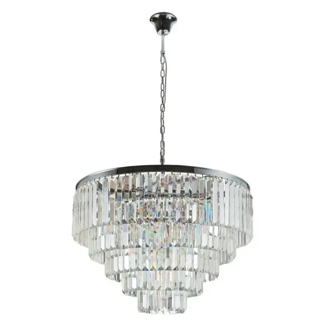 Люстра Divinare 3001/02 LM-13 NOVA — хром