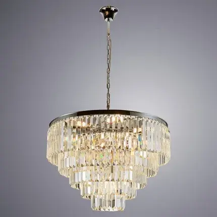 Люстра Divinare 3001/02 LM-13 NOVA — хром, ракурс 2