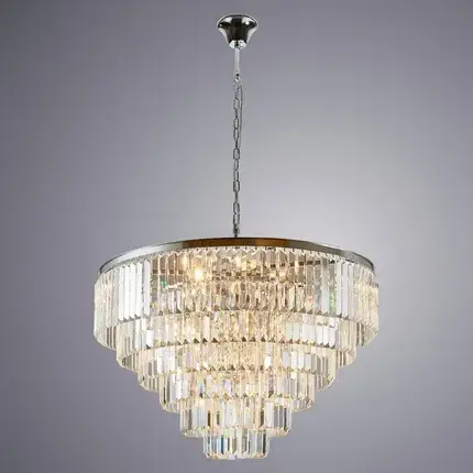 Люстра Divinare 3001/02 LM-16 NOVA — хром, ракурс 2