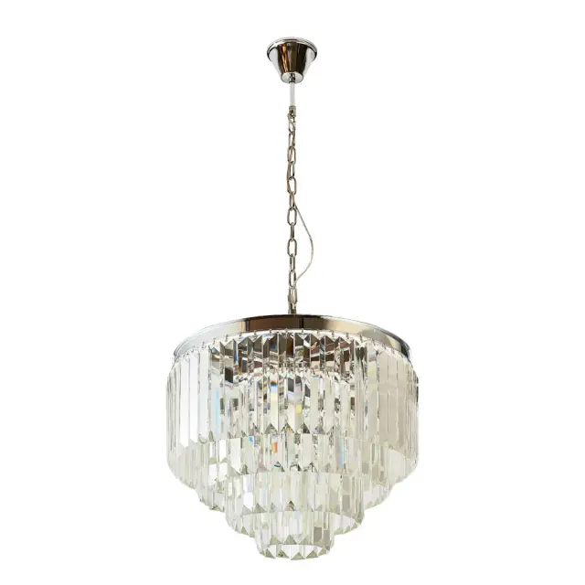 Люстра Divinare 3001/02 LM-9 NOVA — хром