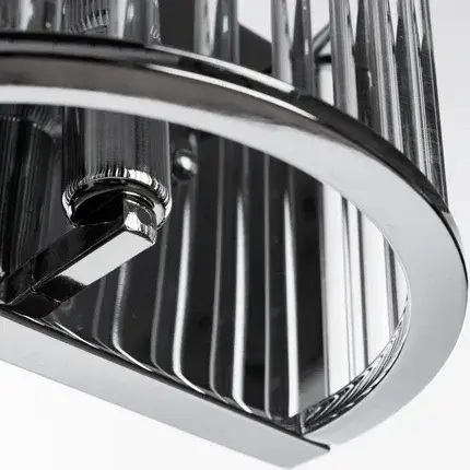 Бра Divinare 3004/02 AP-1 Campo — хром, ракурс 3