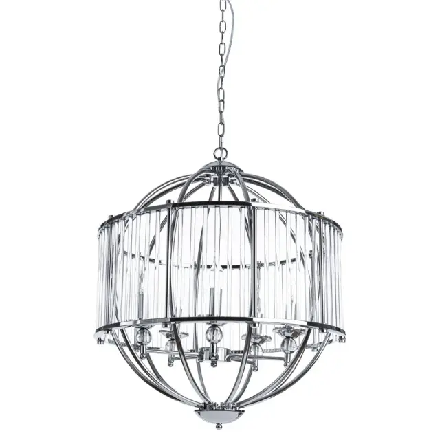 Люстра Divinare 3004/02 SP-5 Campo — хром