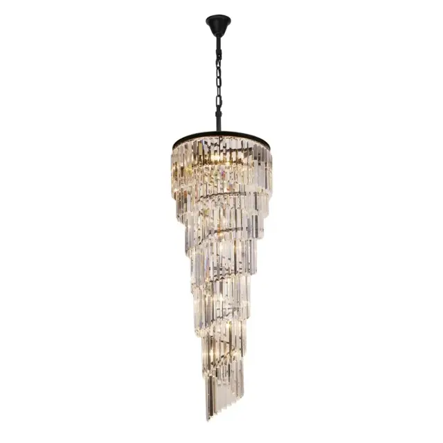Люстра Divinare 3011/01 SP-15 CHARLOTTE — черный