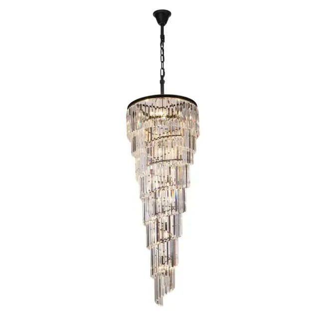 Люстра Divinare 3011/01 SP-18 CHARLOTTE — черный