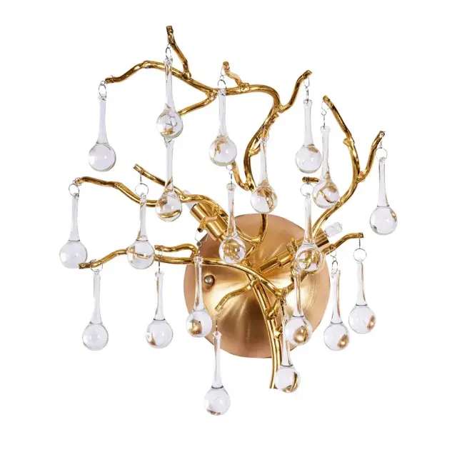 Бра Divinare 3132/16 AP-2 SALICE — золотой