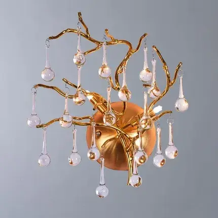 Бра Divinare 3132/16 AP-2 SALICE — золотой, ракурс 2