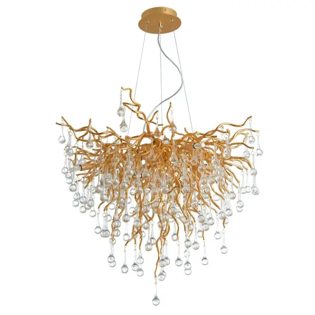Светильник Divinare 3132/16 SP-9 SALICE — золотой