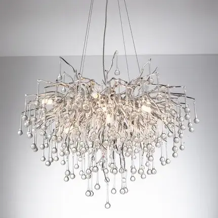 Люстра Divinare 3132/26 SP-10 SALICE — серебряный, ракурс 2