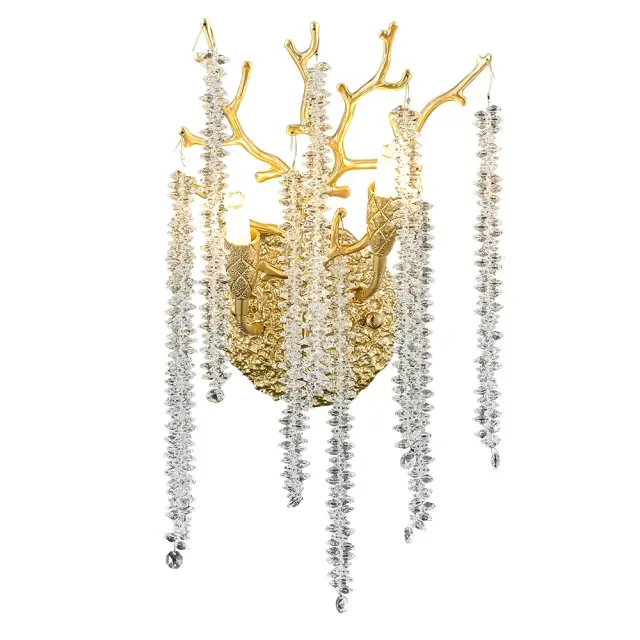 Бра Divinare 3133/01 AP-2 SALICE — золотой