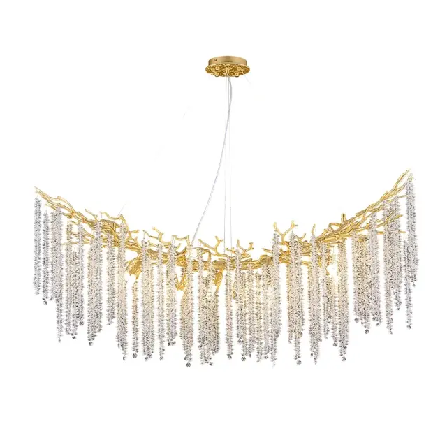 Люстра Divinare 3133/01 SP-14 SALICE — золотой