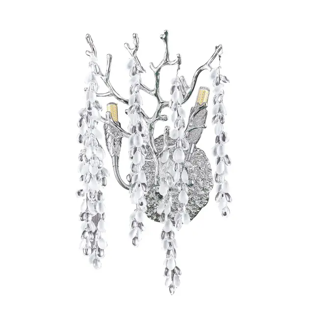 Бра Divinare 3135/26 AP-2 SALICE — серебряный