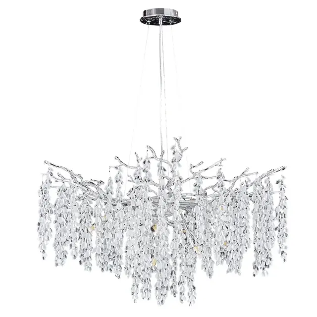 Люстра Divinare 3135/26 SP-10 SALICE — серебряный