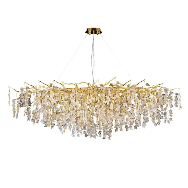 Люстра Divinare 3136/01 SP-13 SALICE — золотой