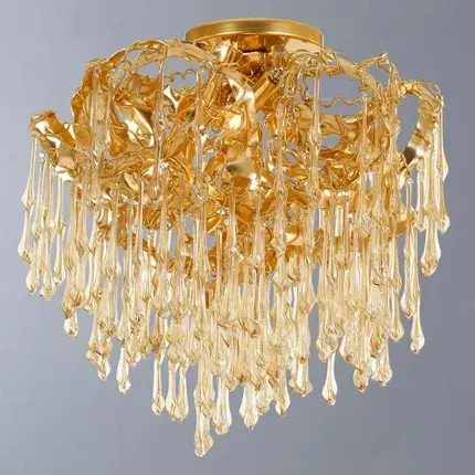Светильник Divinare 3150/16 PL-6 SALICE — золотой, ракурс 2