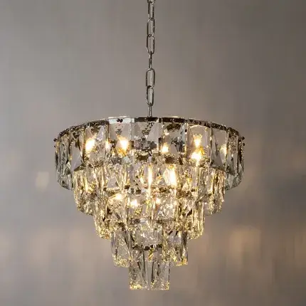 Люстра Divinare 3508/02 LM-6 CHARA — хром, ракурс 2