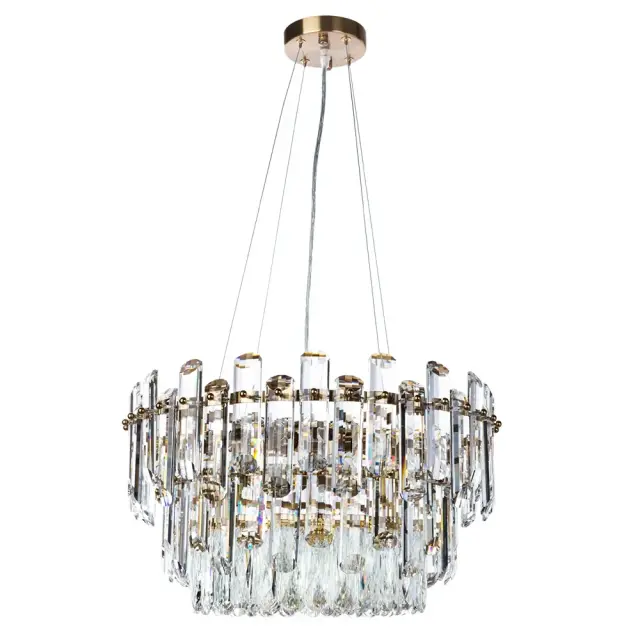 Люстра Divinare 3510/17 LM-11 BELLATRIX — латунь