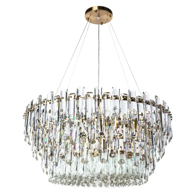 Люстра Divinare 3510/17 SP-18 BELLATRIX — латунь