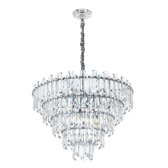 Люстра Divinare 3511/02 LM-16 ROSIE — хром