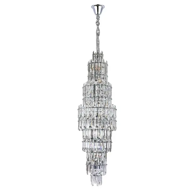 Люстра Divinare 3511/02 LM-36 ROSIE — хром