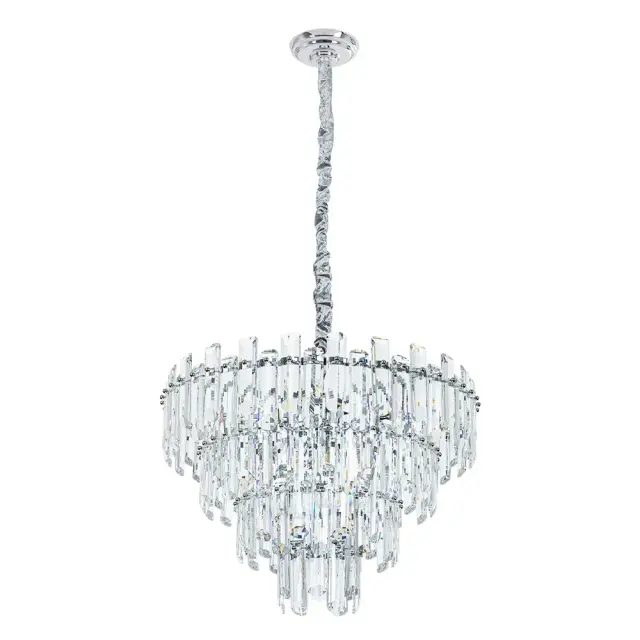 Люстра Divinare 3511/02 LM-8 ROSIE — хром