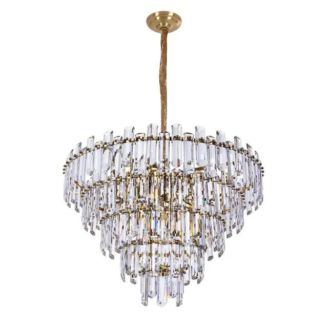 Люстра Divinare 3511/17 LM-16 ROSIE — латунь