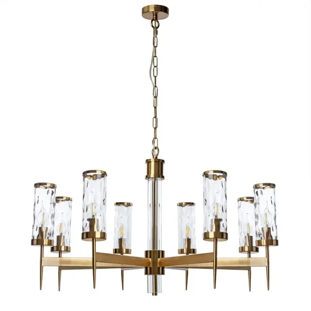Люстра Divinare 4505/17 LM-8 SHAM — латунь