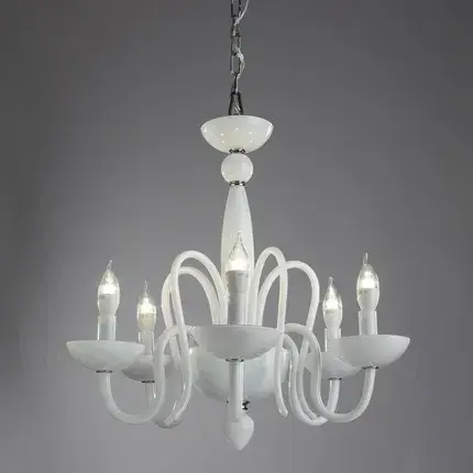 Люстра Divinare 6004/03 LM-5 PALLADA — белый, ракурс 2