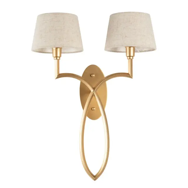 Бра Divinare 6819/19 AP-2 Florence — золотой