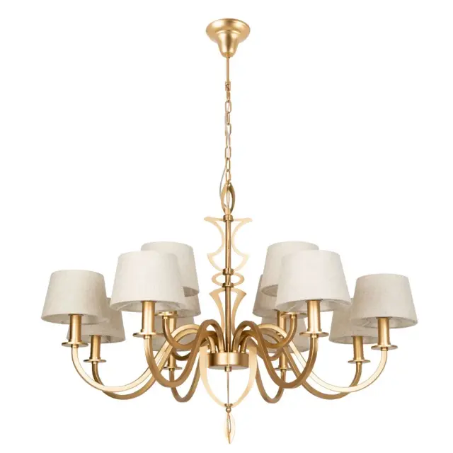 Люстра Divinare 6819/19 SP-12 Florence — золотой