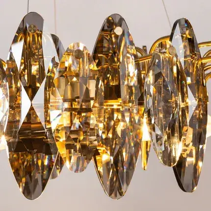 Светильник Divinare 7203/17 LM-8 OPHELIA — латунь, ракурс 3