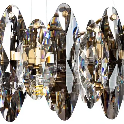 Светильник Divinare 7203/17 LM-8 OPHELIA — латунь, ракурс 4