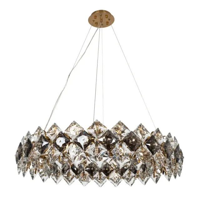Светильник Divinare 7204/17 LM-12 ROSALINDA — латунь