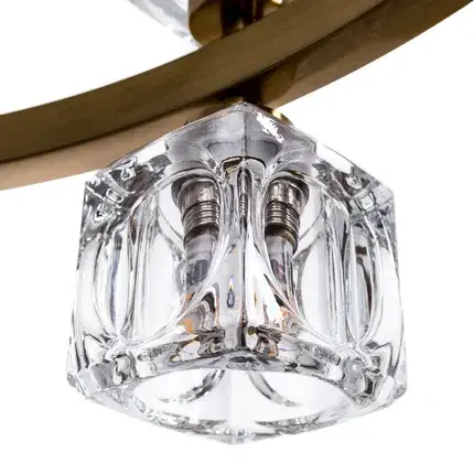 Светильник Divinare 7205/17 LM-24 ALESSANDRO — латунь, ракурс 4