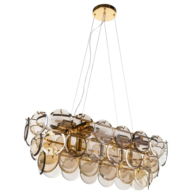 Светильник Divinare 7566/01 SP-13 CHLOE — золотой
