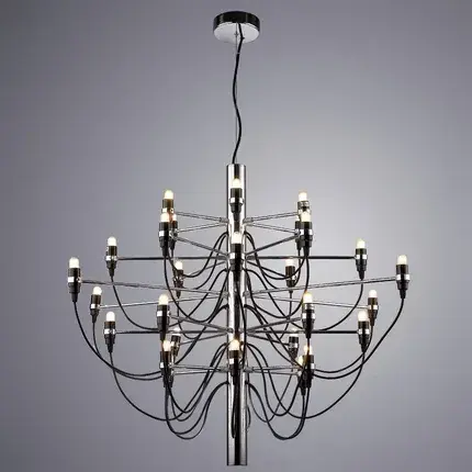Люстра Divinare 8030/02 LM-30 MOLTO — хром, ракурс 2
