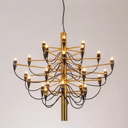 Люстра Divinare 8030/17 LM-30 MOLTO — латунь, ракурс 2