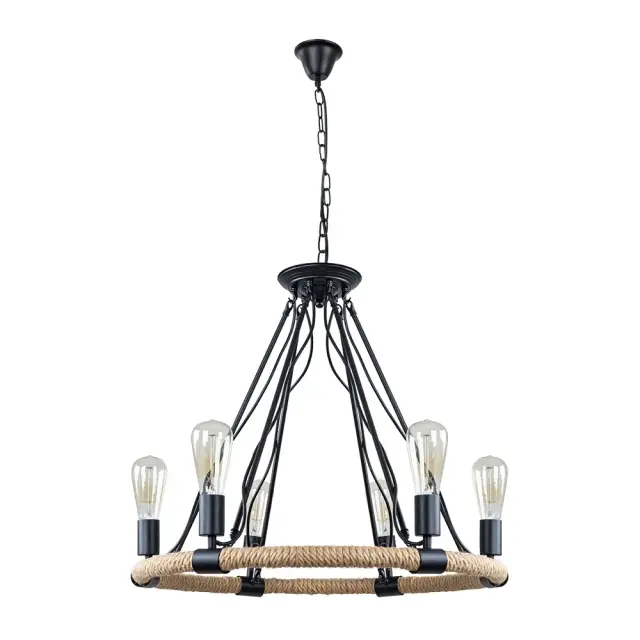 Люстра Divinare 8108/01 LM-6 PAULA — черный