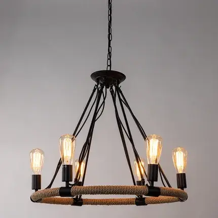 Люстра Divinare 8108/01 LM-6 PAULA — черный, ракурс 2