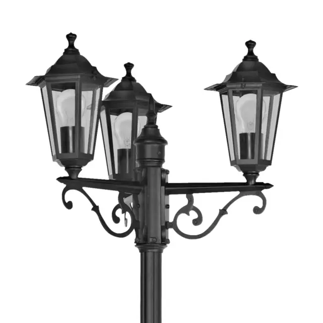 Фонарный столб Eglo 22145 LATERNA 4 — черный, ракурс 4