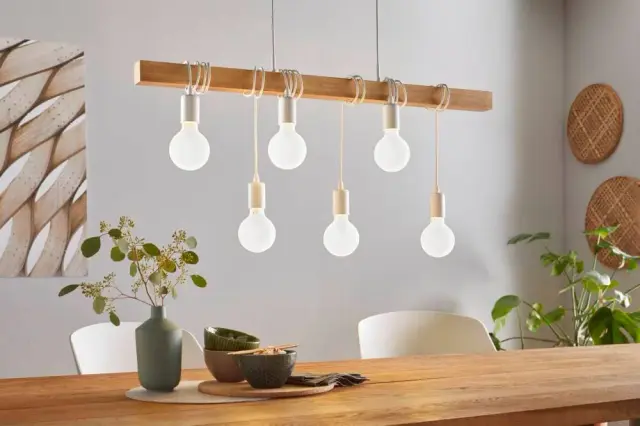 Светильник Eglo 33165 TOWNSHEND — белый, ракурс 2